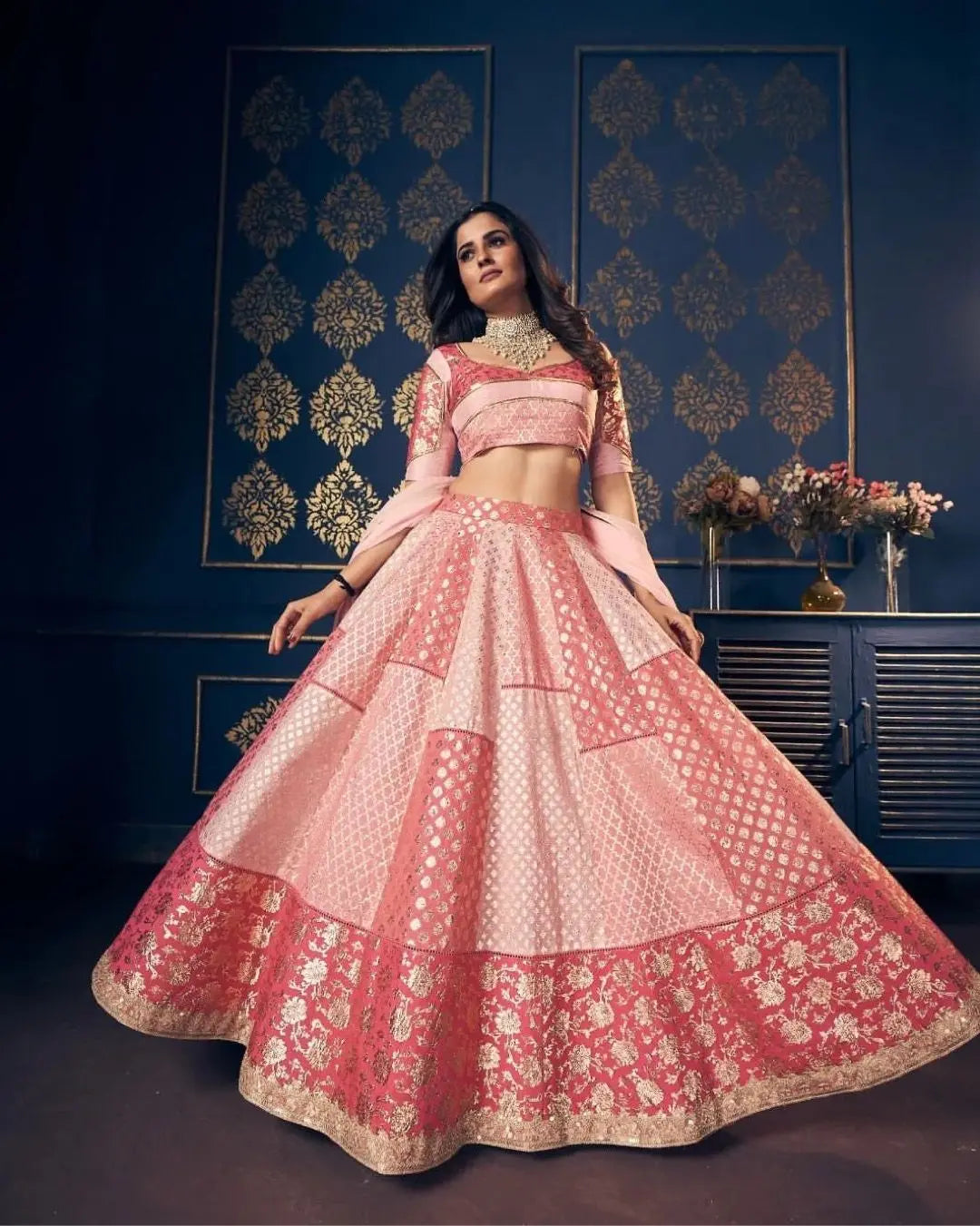 Pink Lehenga