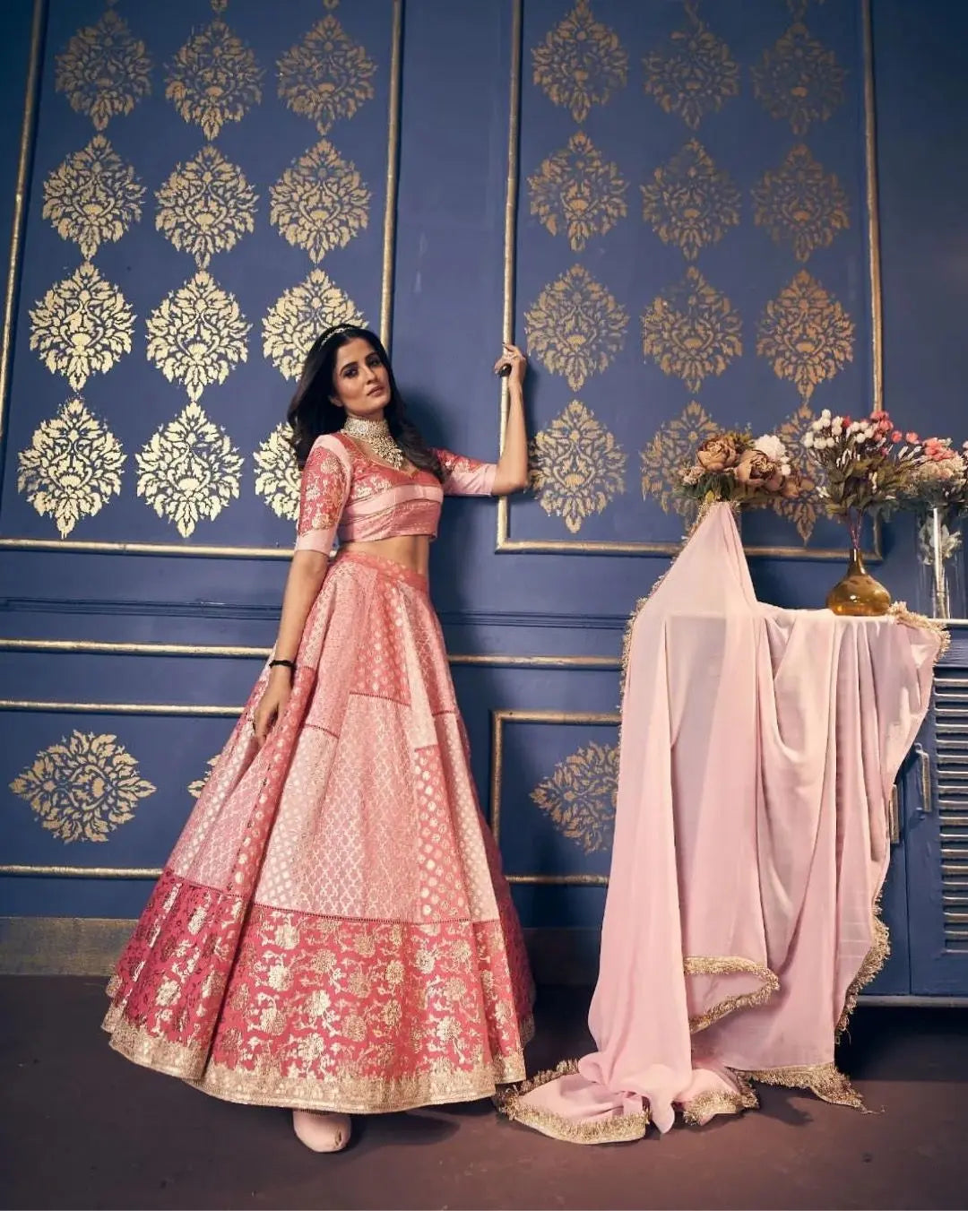 Pink Lehenga