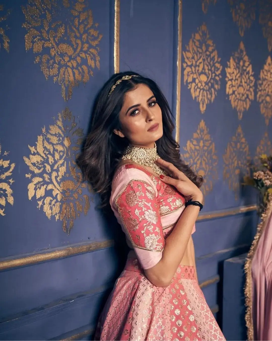 Pink Lehenga